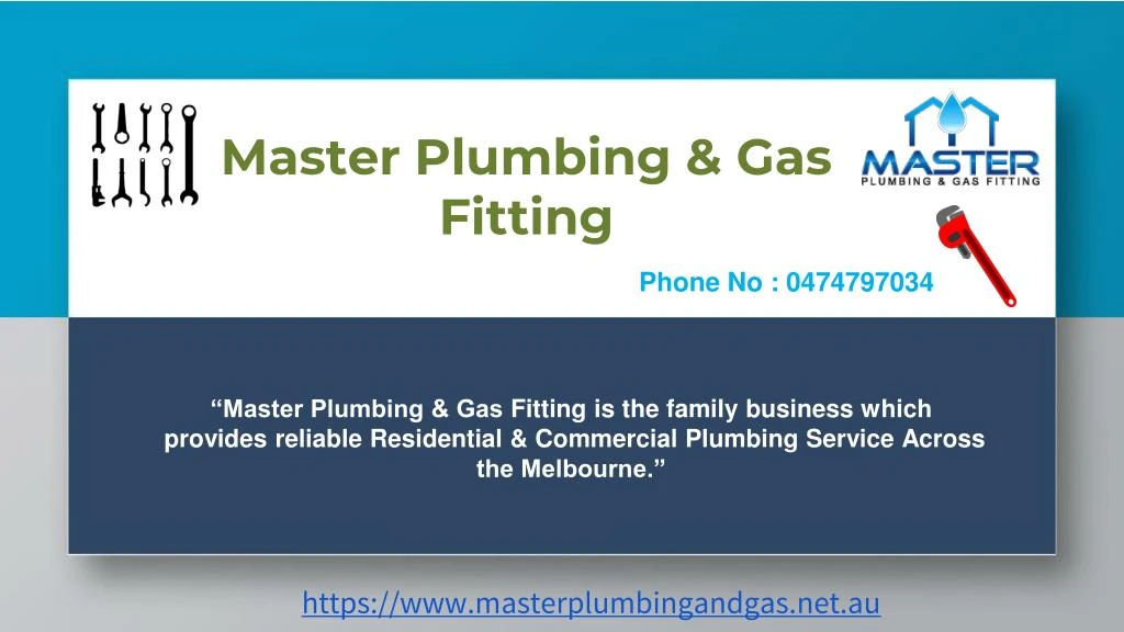 master plumbing gas fitting