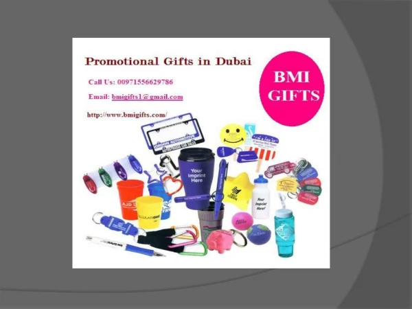 Promotional Gifts in Dubai