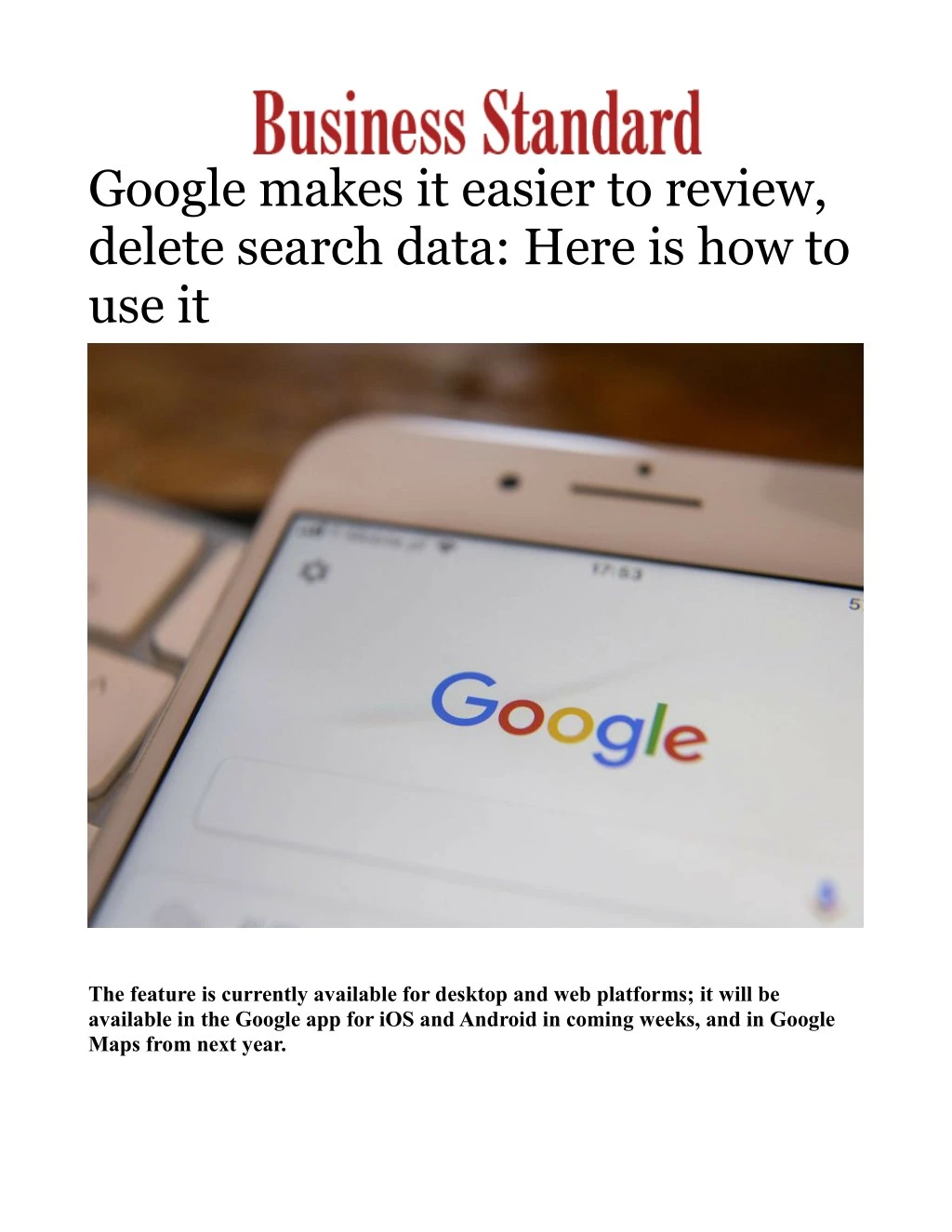 google makes it easier to review delete search