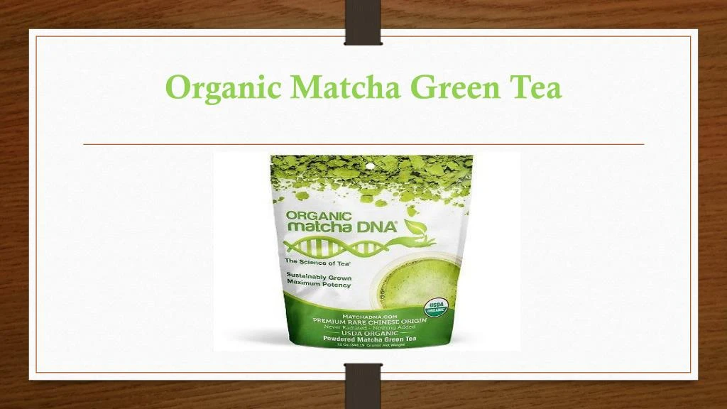 organic matcha green tea