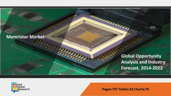 Memristor Market | Global Opportunity Analysis and Industry Forecast To 2014-2022 | Major Players HP development company