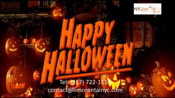 Halloween Limo Rental NYC