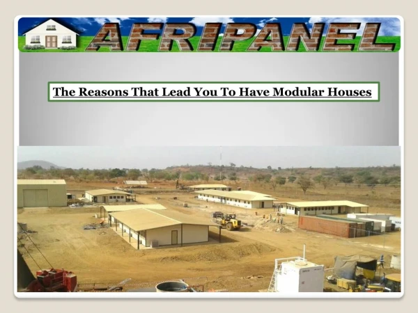 The Reasons That Lead You To Have Modular Houses
