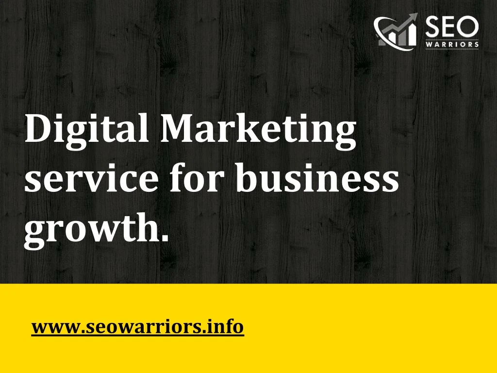digital marketing service for business growth