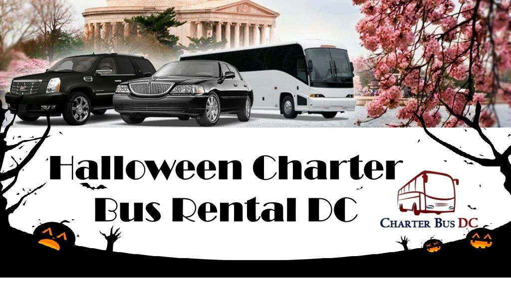 halloween charter bus rental dc