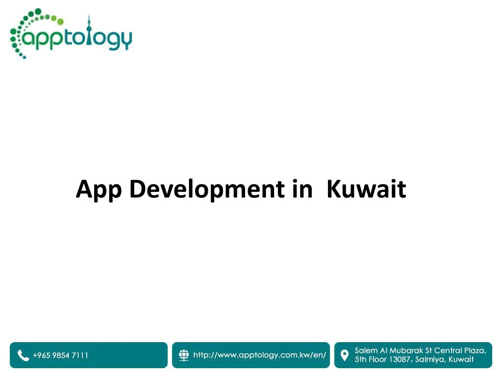 app development in kuwait