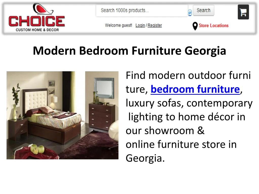 modern bedroom furniture georgia