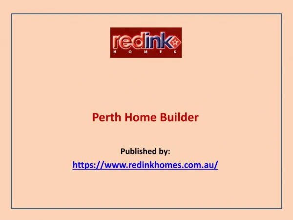 Perth Home Builder
