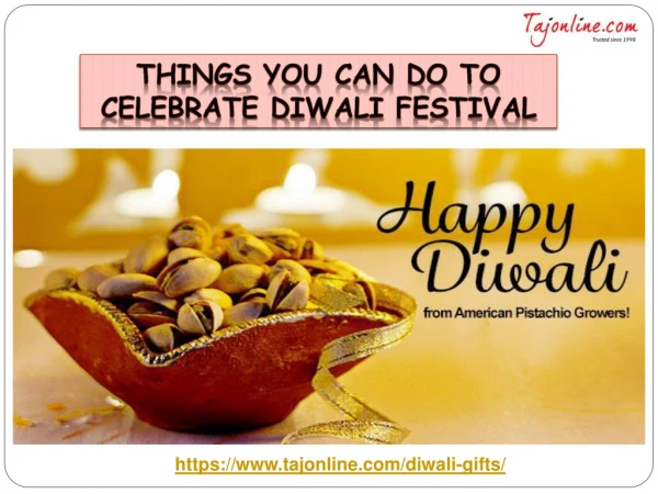 Things You Can Do to Celebrate Diwali Festival