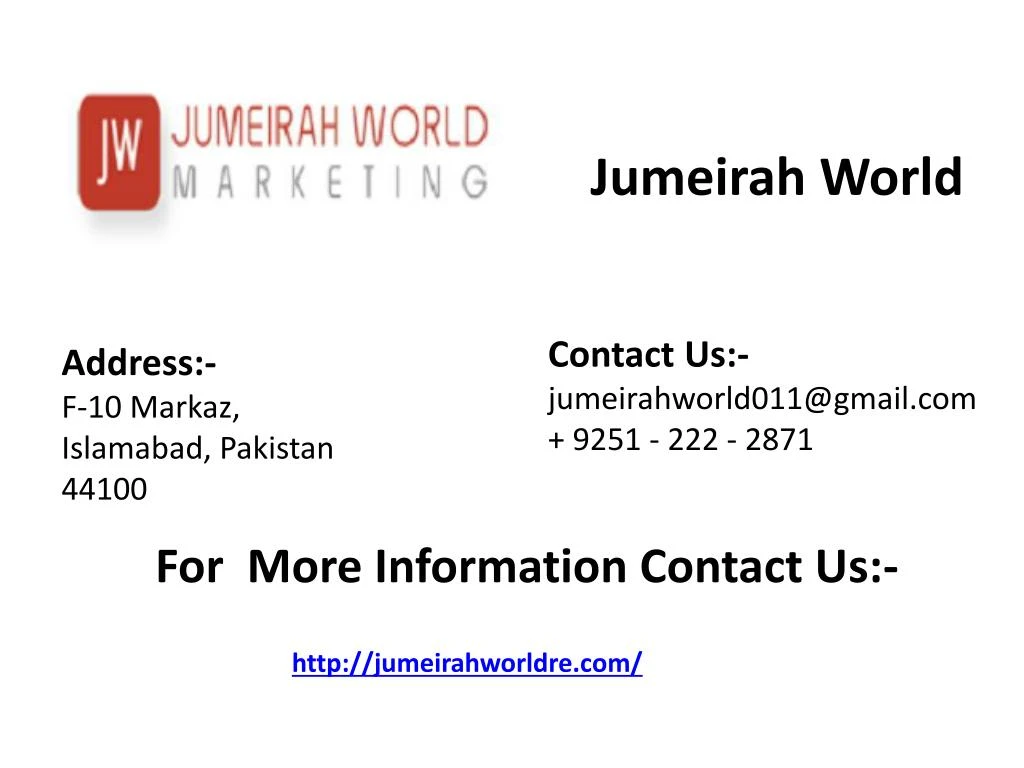 jumeirah world