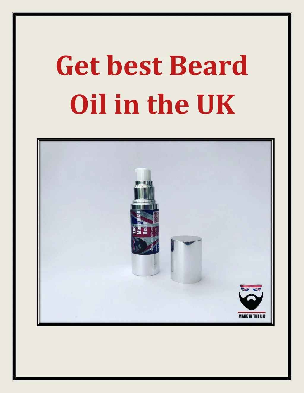 get best beard oil in the uk