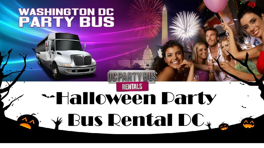 halloween party bus rental dc