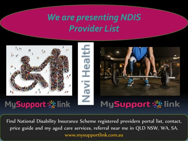 NDIS Provider List