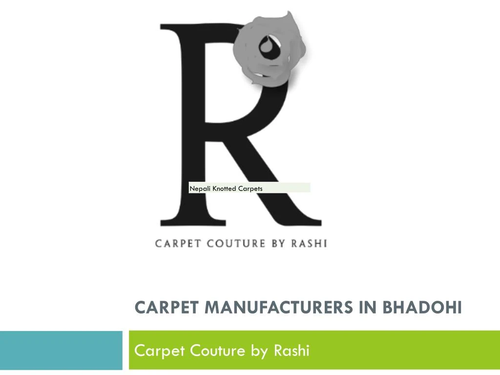 carpet manufacturers in bhadohi
