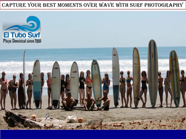 Capture Your Best Moments Over Wave With Surf Photography