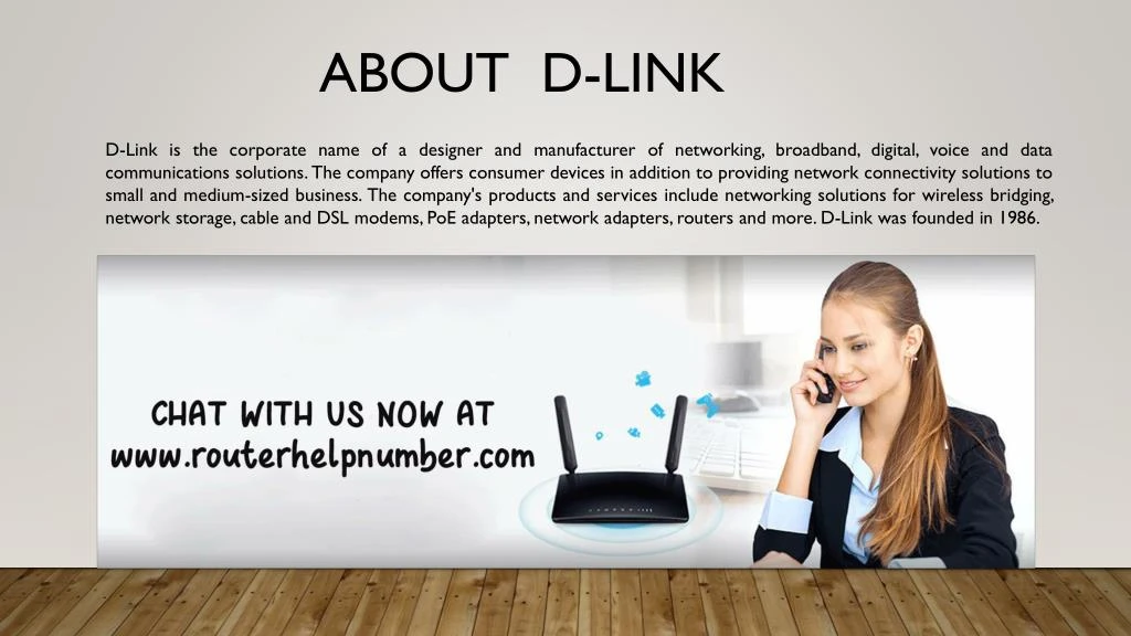about d link