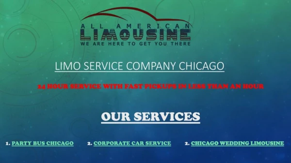 Limo Service Chicago , Party bus Chicago