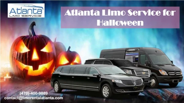 Halloween Limo Rental Atlanta