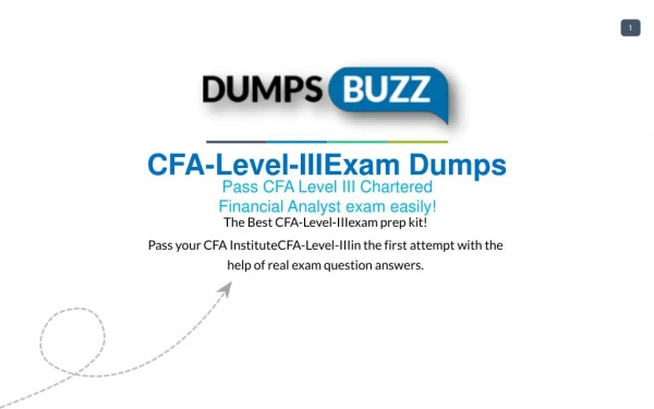 CFA Institute CFA-Level-III Test Braindumps to Pass CFA-Level-III exam questions