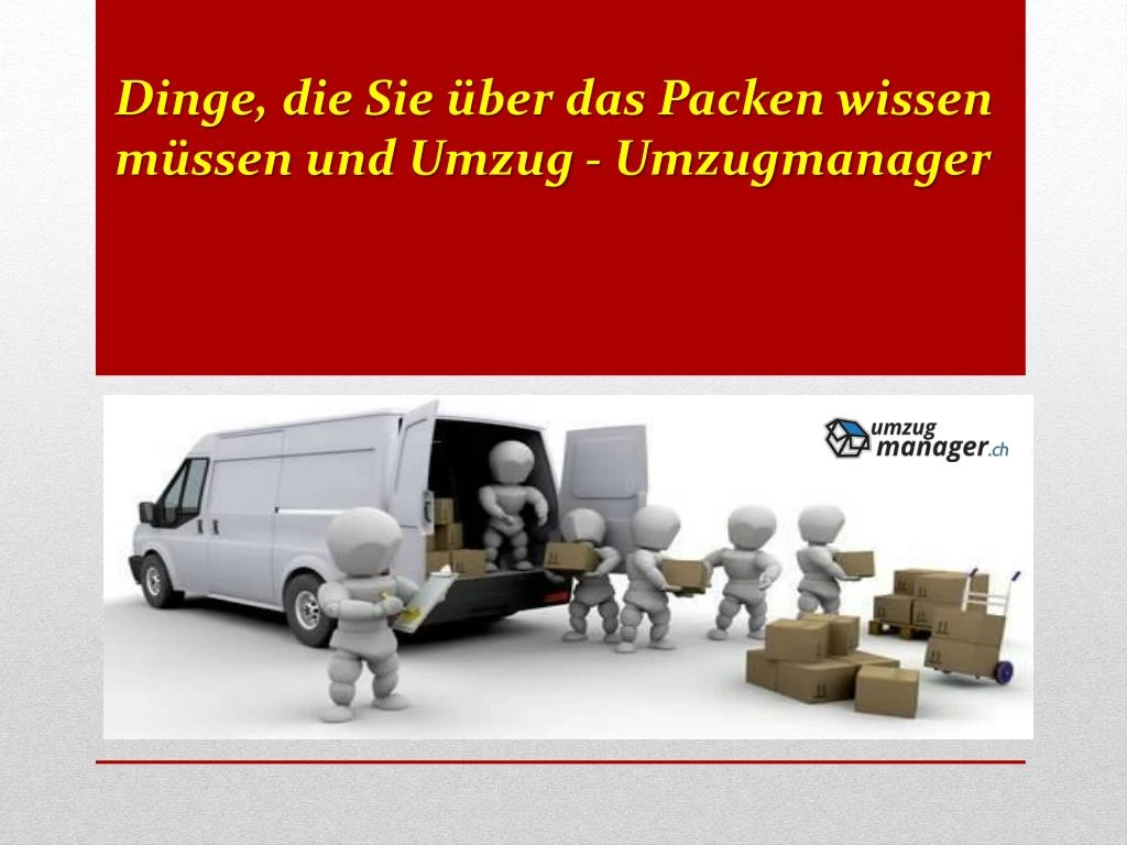 dinge die sie ber das packen wissen m ssen und umzug umzugmanager