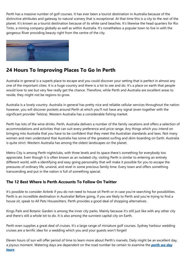 24 Hours To Improving Perth Wa News And Weather