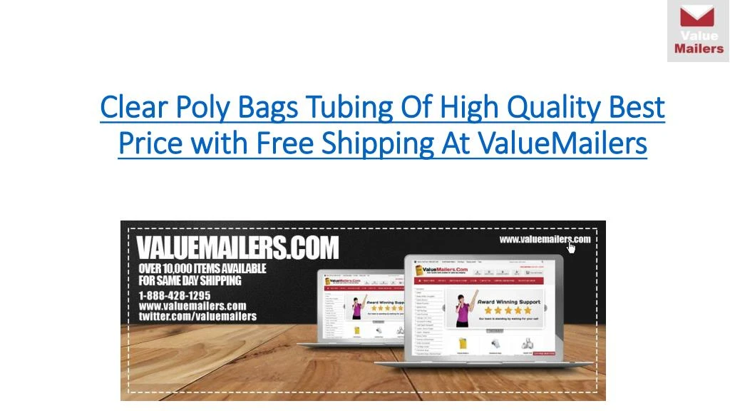 clear poly bags tubing of high quality best price with free shipping at v aluemailers