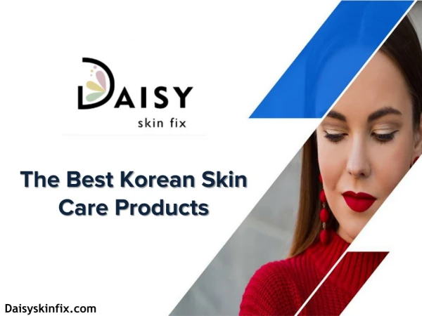Professional Korean Skin Care Products by Daisy Skin Fix