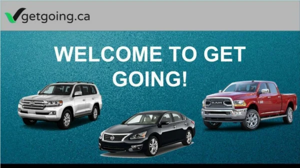 Low Interest Auto Loan | Getgoing.ca