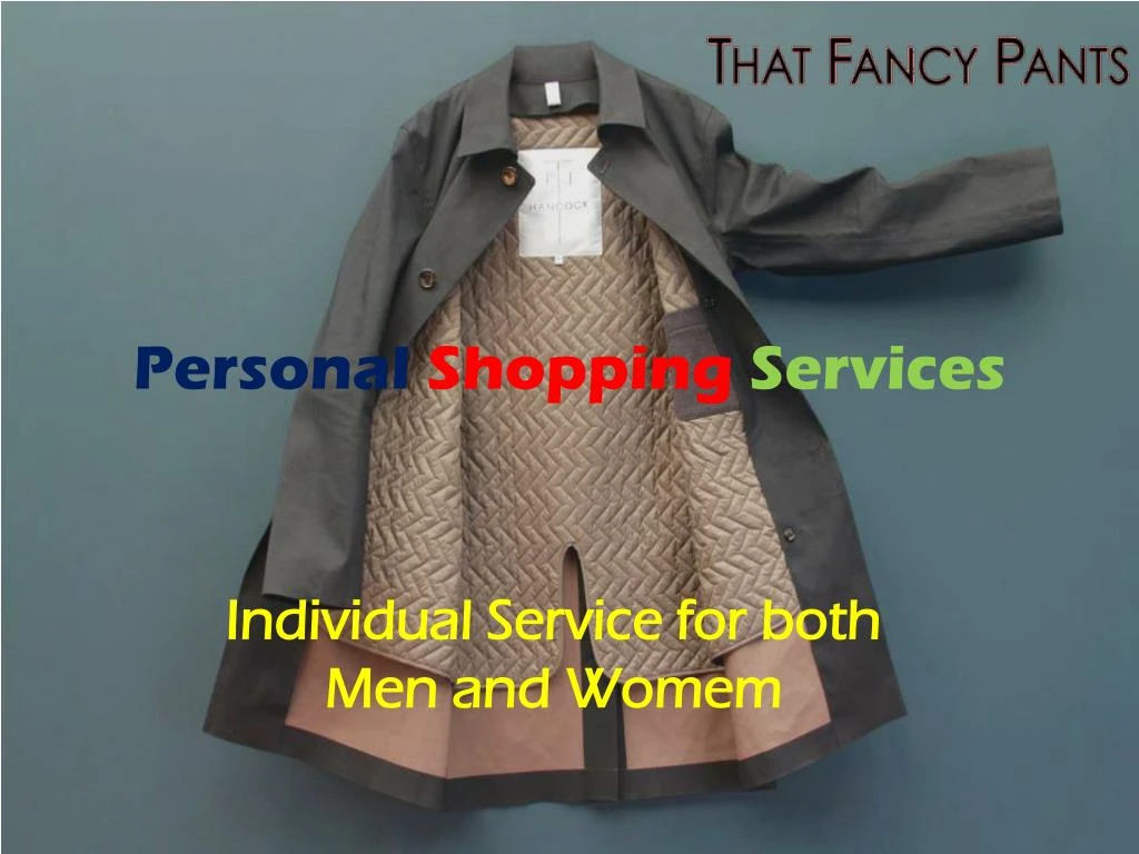 personal shopping services
