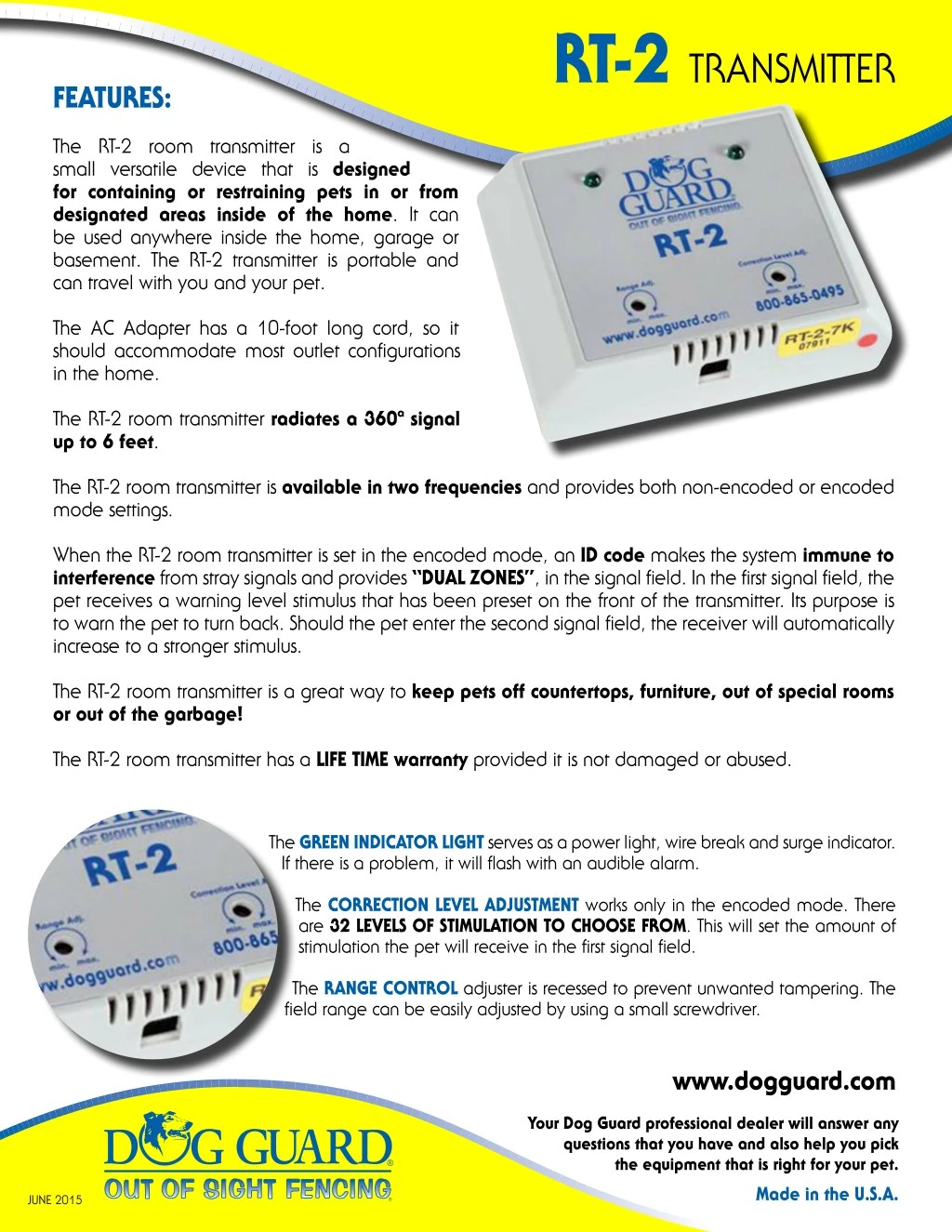 rt 2 transmitter