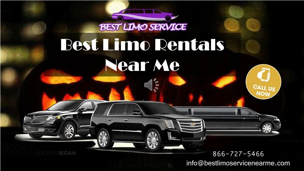 best limo rentals near me