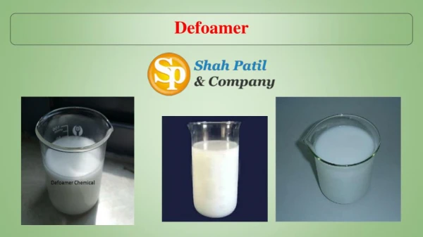 Some of The Best Features of High-Quality Defoamer Chemicals