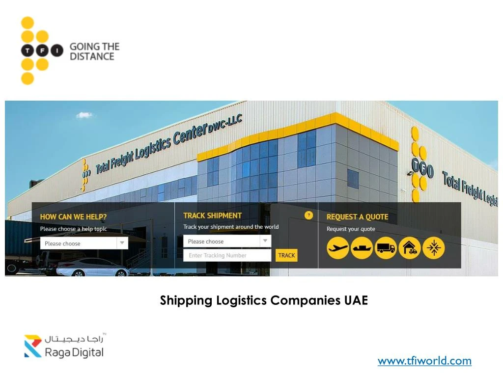 shipping logistics companies uae