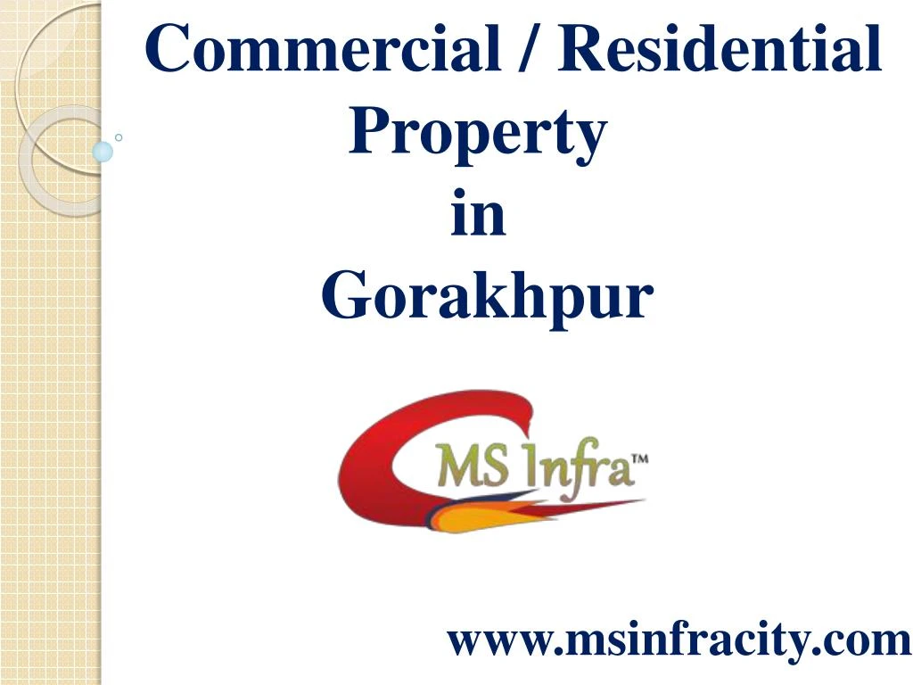 commercial residential property in gorakhpur