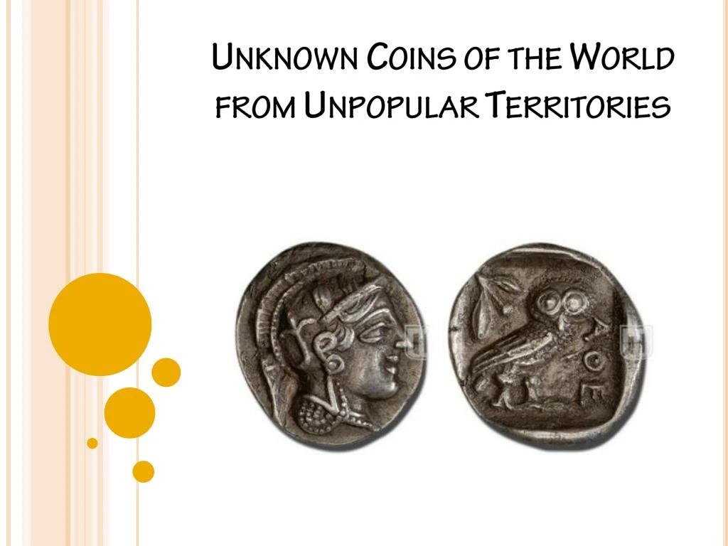 unknown coins of the world from unpopular territories