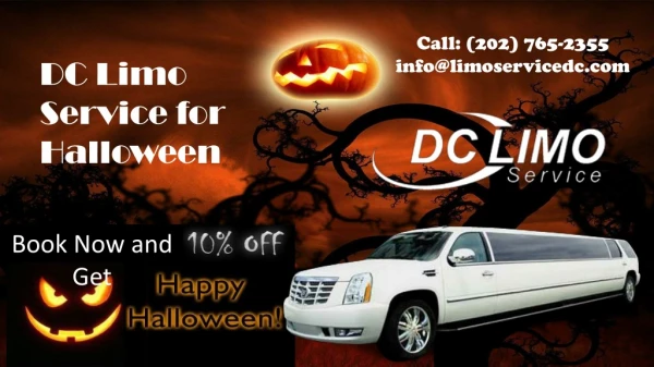 DC Limo Service for Halloween