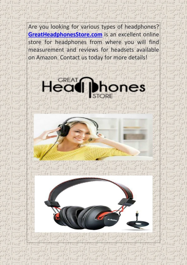 Bass Headsets Measurement at Greatheadphonesstore.com