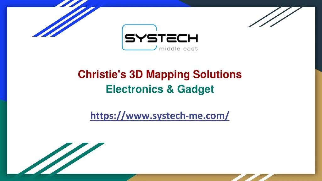 christie s 3d mapping solutions electronics gadget