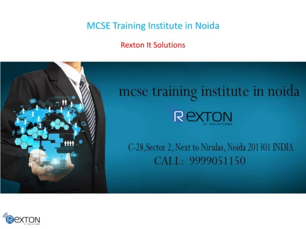 MCSE Training Institute in Noida