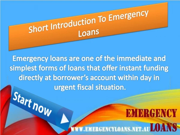 Emergency Loans Choice To Best Cash Deal When You Need It