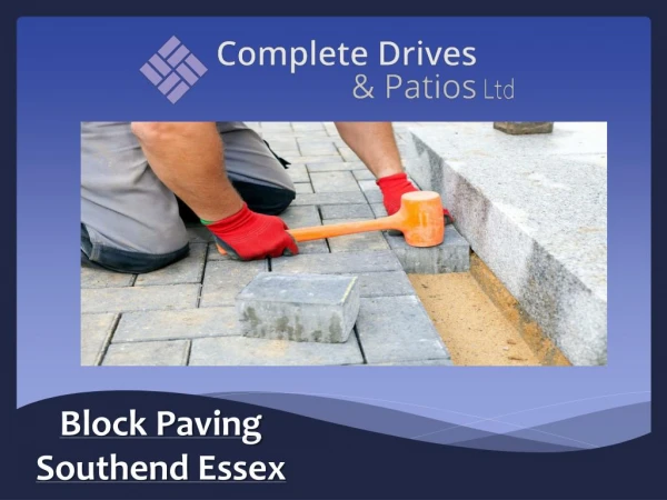 Block Paving Southend Essex