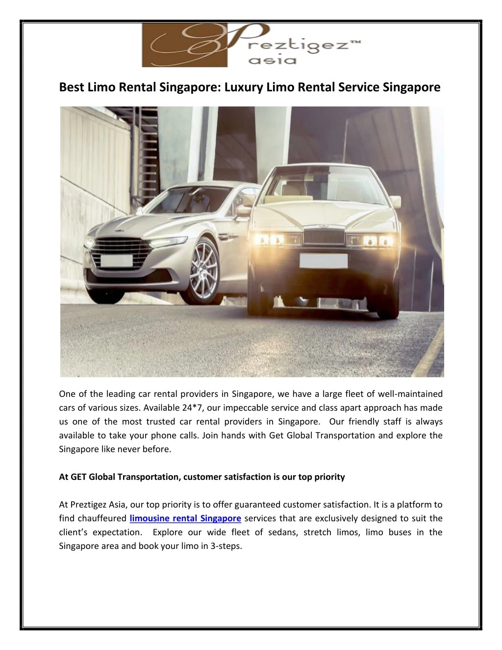 best limo rental singapore luxury limo rental
