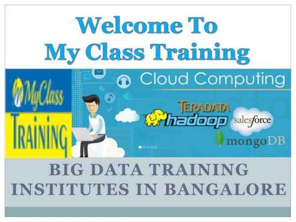 Big Data Training Institutes in Bangalore