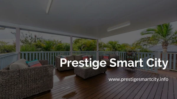 Prestige Smart City Master Plan & Floor Plan