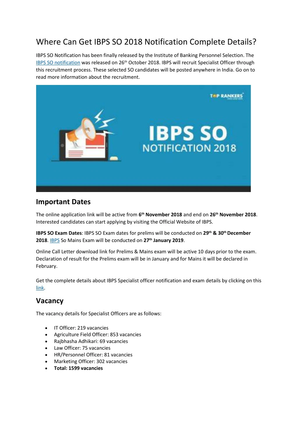 where can get ibps so 2018 notification complete