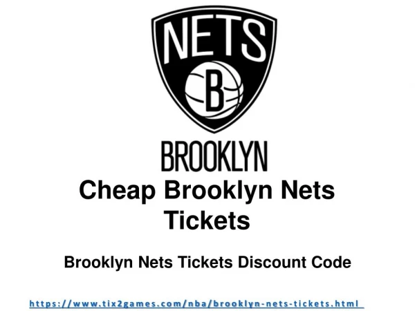 Get Your Brooklyn Nets Tickets