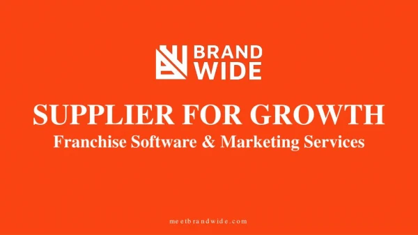BrandWide | Franchise CRM Software and Marketing Service