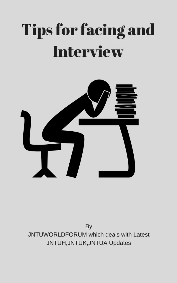 Tips for facing an Interview