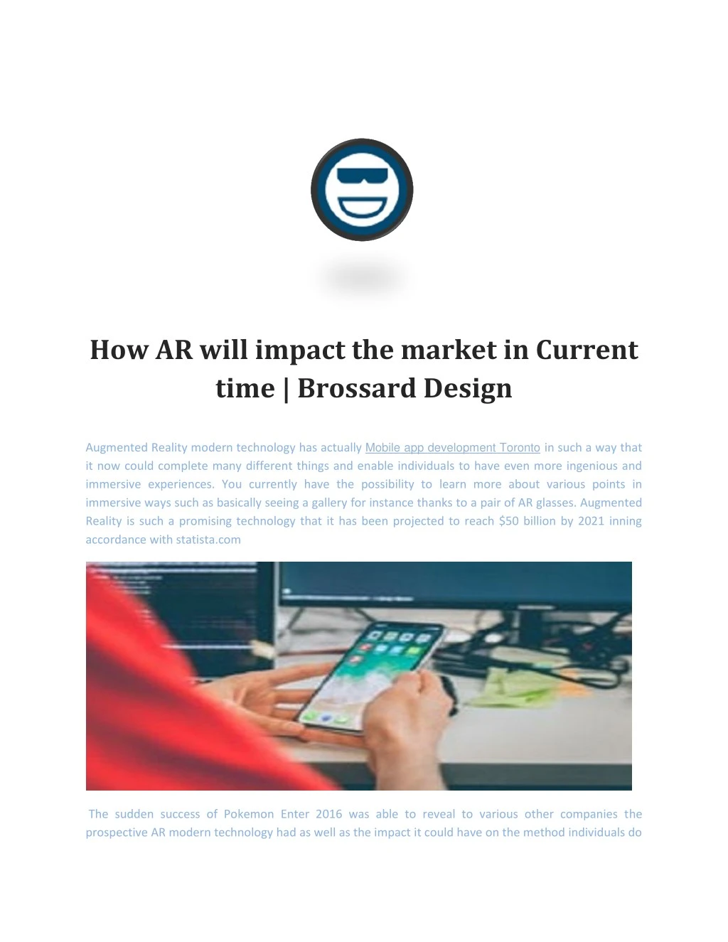 how ar will impact the market in current time
