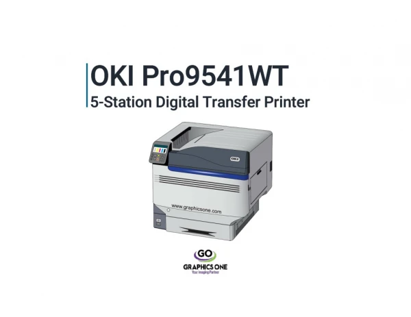 OKI Pro9541WT 5-Station Digital Transfer Printer